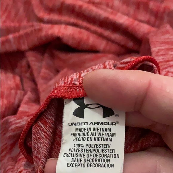 UA Under Armour half zip heat gear pullover, loose - Picture 6 of 9
